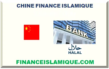 CHINE FINANCE ISLAMIQUE 2026