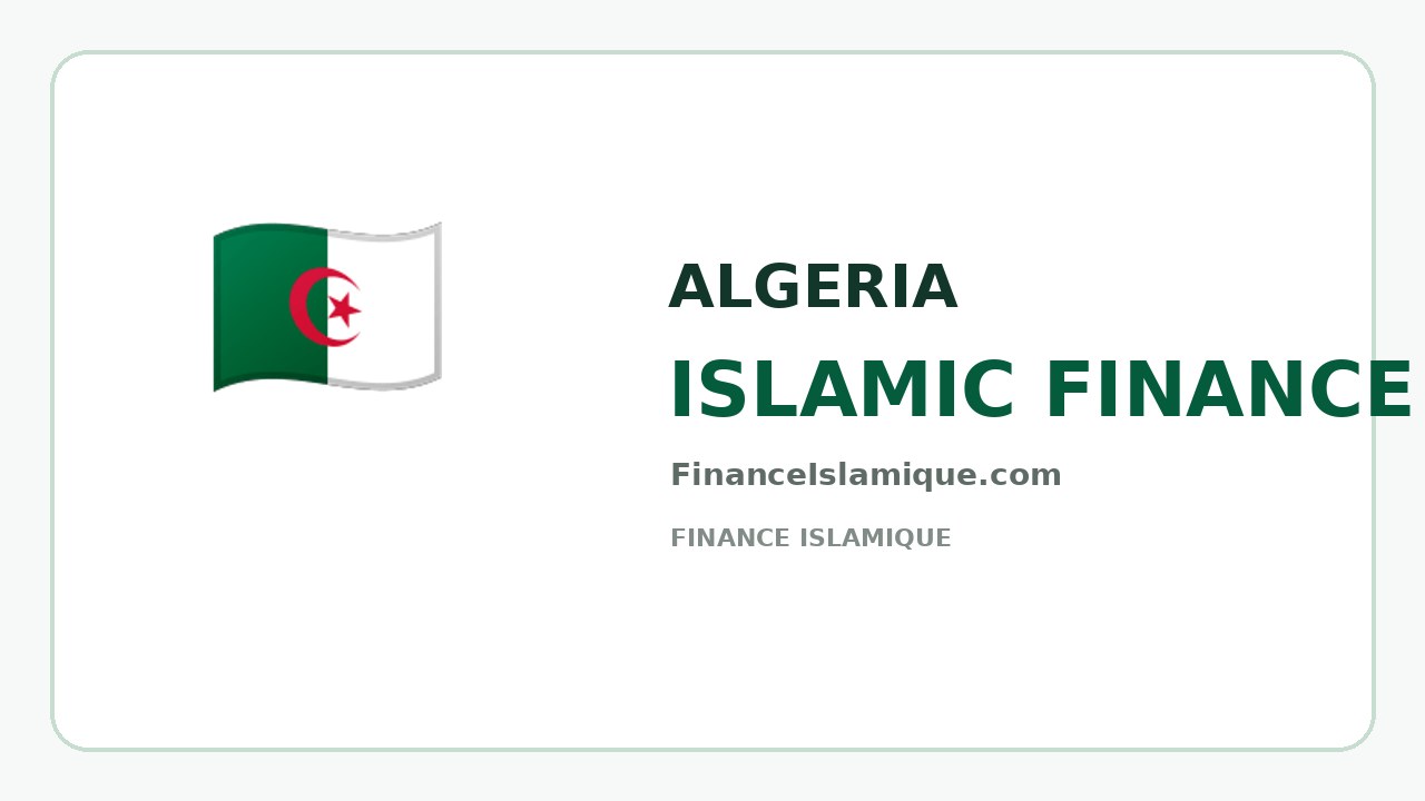 Islamische Finanzierung in algerien
