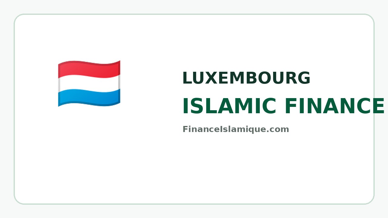 Finanza islamica in lussemburgo