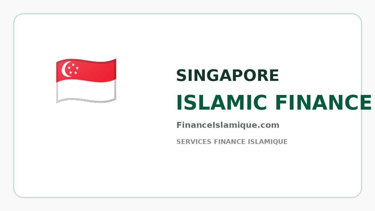 Finanza islamica in singapore