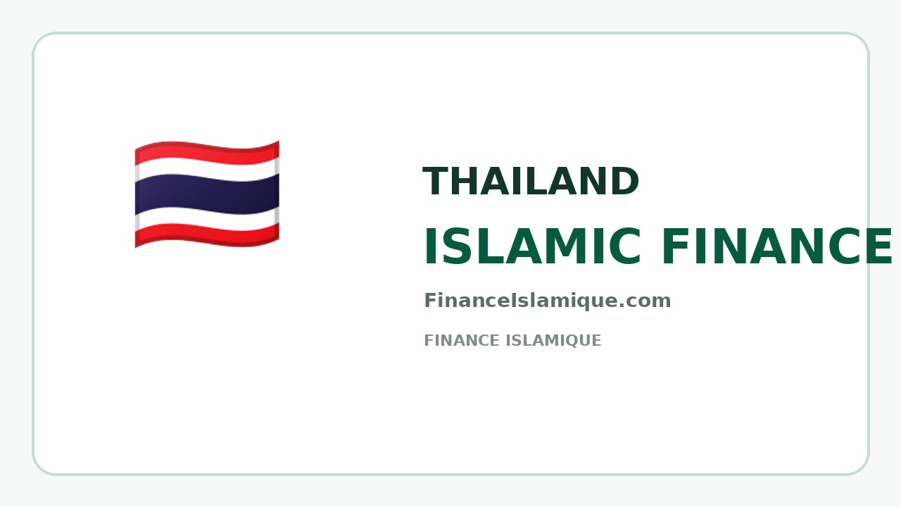 Islamische Finanzierung in thailand